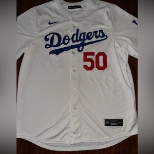 Men’s X-Large Nike Mookie Betts Los Angeles Dodgers jersey NWOT NEVER WORN!